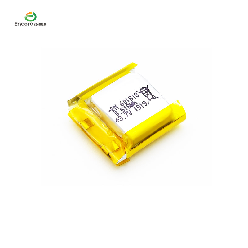 3.7V 140 МАХ ЛИПО Қайта зарядталатын литий полимерлі батарея