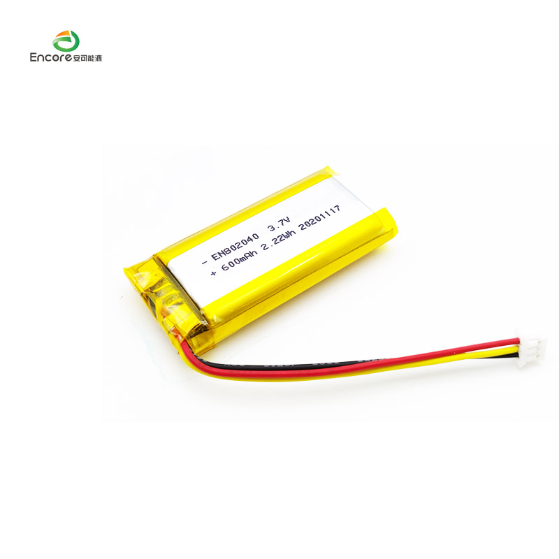 3,7v 600mah 2,22wh Li-ионды батарея