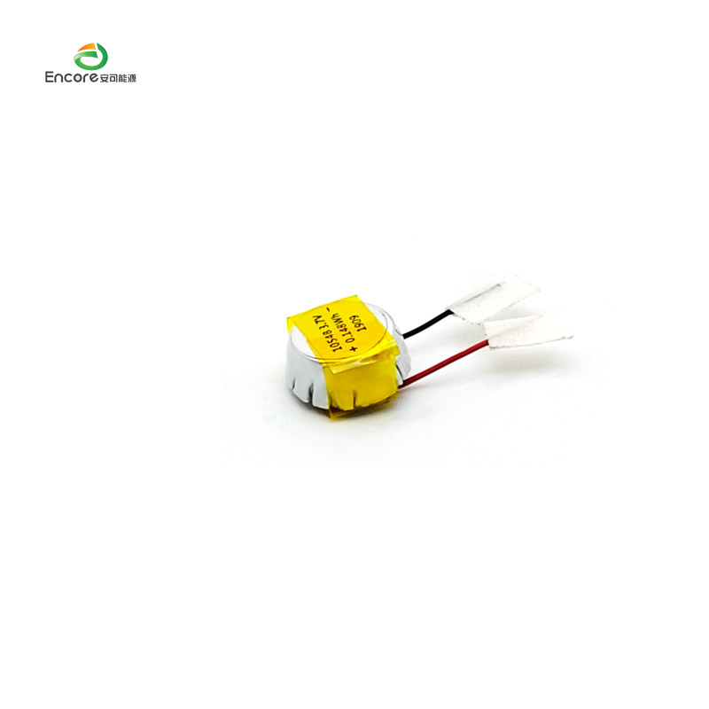 Ли-ионды түйме ұяшығы 3.7v түймесі 40мах